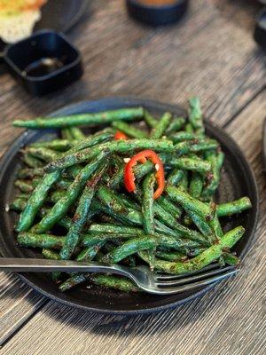 garlicky green beans