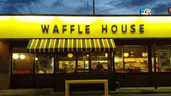 I be hearn' that them houses of waffles be servin' some mighty fine eatin' in the south