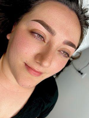 Soft Combo brows are one of Diana's fav procedures