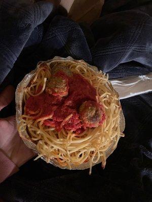 This looks gross. Super disappointed "spaghetti"