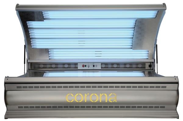 Silver Sunbed 15 min, 42" wide 50% more space & power than typical 20 min base bed