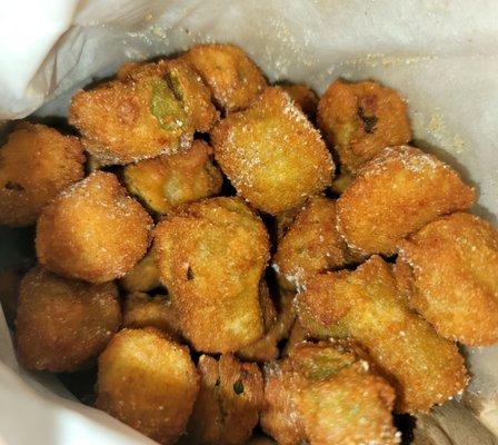 Amazing fried Okra