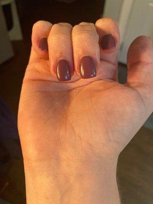 Crooked nails