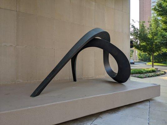 Uzumaki Curve sculpture, Clayton