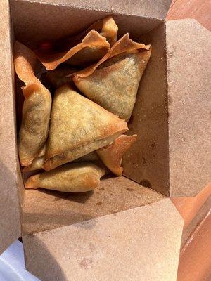 Lamb samosas