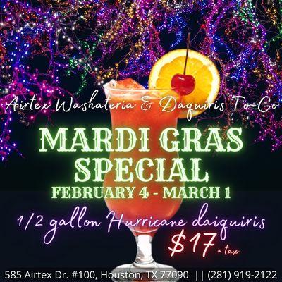 Mardi Gras specials !!