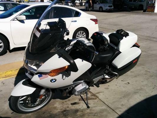 My new (used) BMW R1200RT.