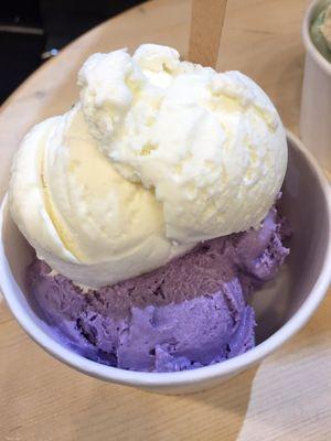 Ube and macapuno $4.50