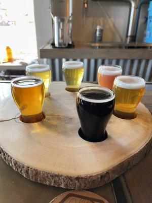 Brew flight.