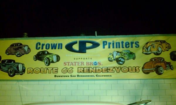 Crown Printers Route 66 Rendezvous