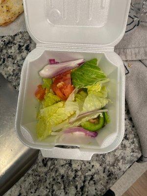 What a joke for a side salad