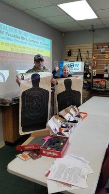 NC CONCEALED CARRY PERMIT CLASS:  This state designed class is required to earn the certification to apply for your NC-CCH PERMIT