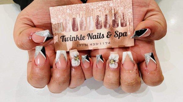 Beautiful nails only at Twinkle Nails and Spa