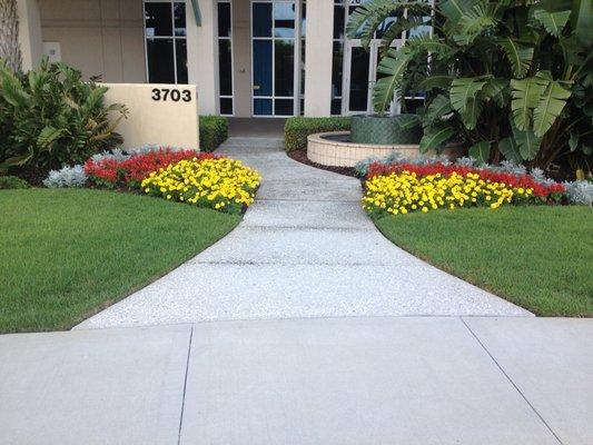 Grounds Maintenance for Commercial Property.