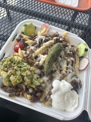 Carne Asada Nacho Fries