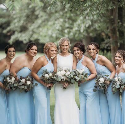 Bride + Bridesmaids