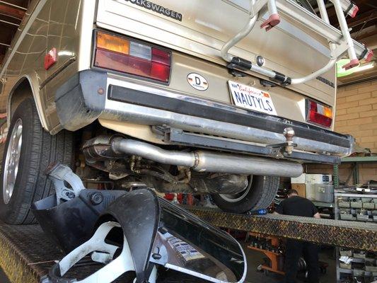 Nautilus gets new exhaust