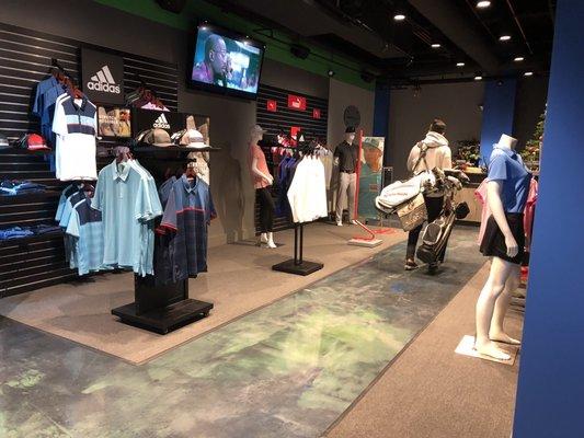 Pro shop entry