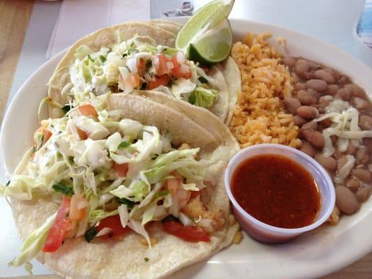 Tacos de camaron