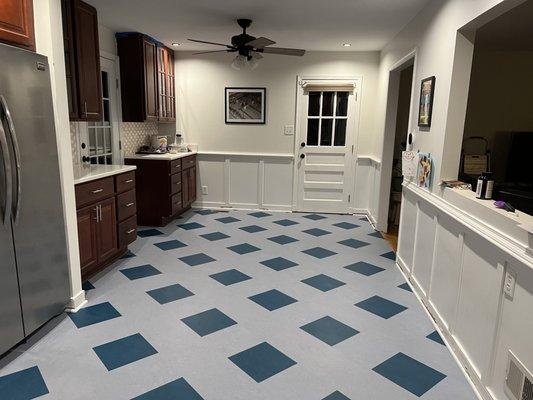 Marmoleum linoleum