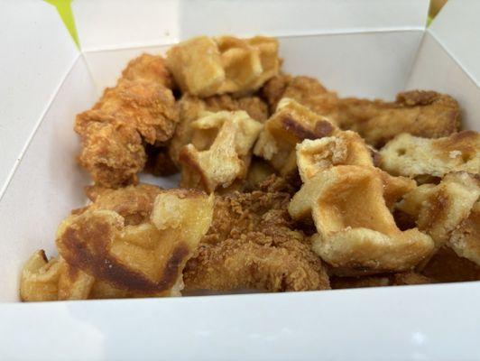 Chicken and waffle