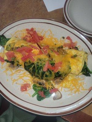 Veggie omelet