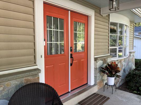 Installed front door