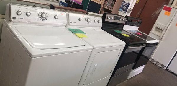 All appliances come with 60 day warranty