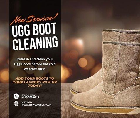 Have your Uggs cleaned!!