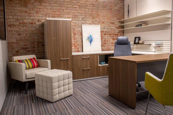 Workplace furniture: private office