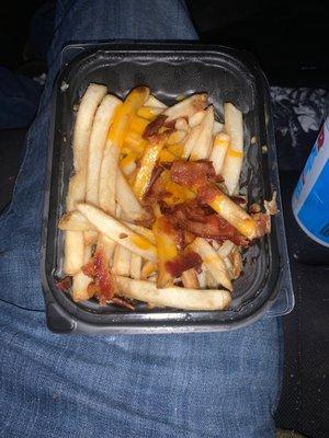 Questionable baconator fries