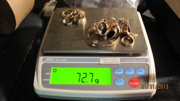 Paying Top Prices for Gold Jewelry, and Sterling Silver Jewelry. State Certified Scale.