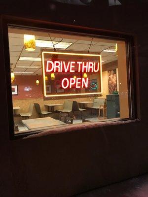 Drive Thru location! I never knew until today.