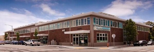 Cruzio's new location in the former Sentinel building at 877 Cedar Street