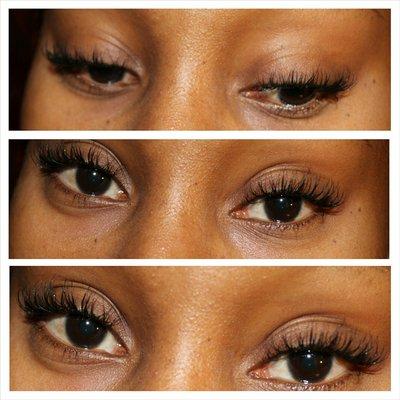 Silk lash D curl