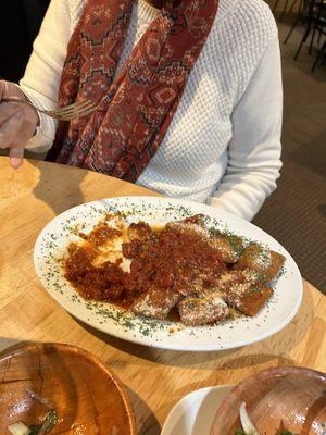 Fried ravioli