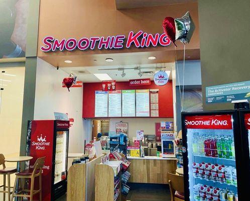 Smoothie King inside!