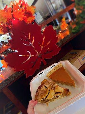 Tis' the Season for Apple Pie & Pumpkin Pie~