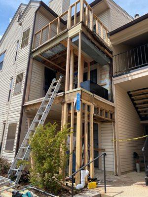 Exterior Balcony and Framing Repairs