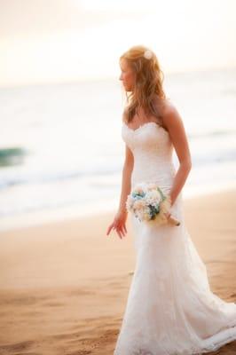 Maui Bride on the beach