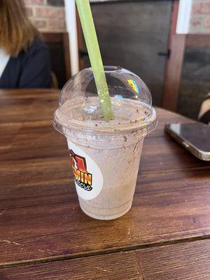 Oreo shake. It a small cup. Kinda expensive for what it is.