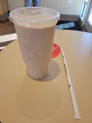 Vanilla Gladiator Protein Shake.