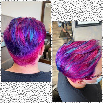 Cut and fashion color