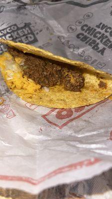 Del Taco crunchy