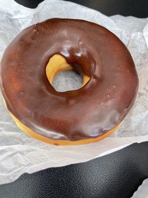 Chocolate donut $1.50