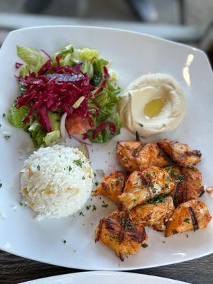 Chicken Kebab Plate