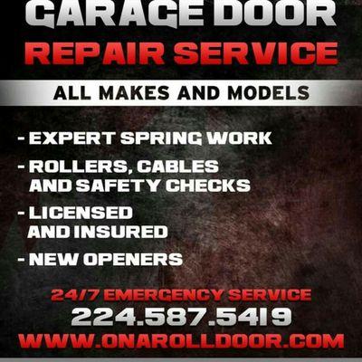 On A Roll Residential Garage Door Service