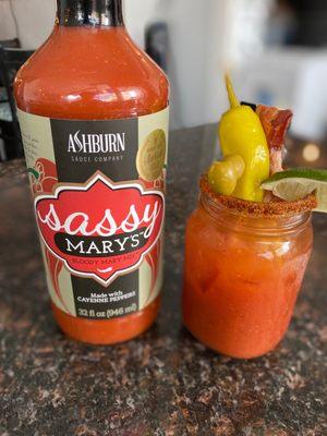 Sassy Mary's Bloody Mary mix