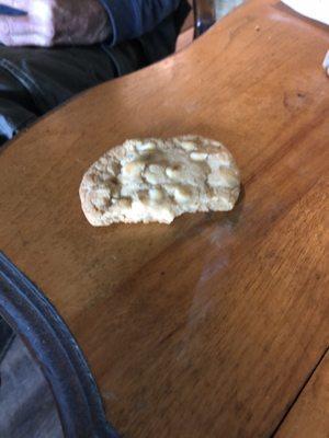 Eaten cookie