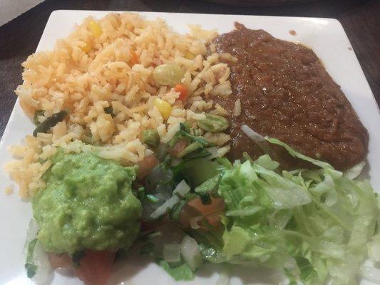 Rice & Refried Beans